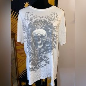 Royal collection Y2K skull t shirt